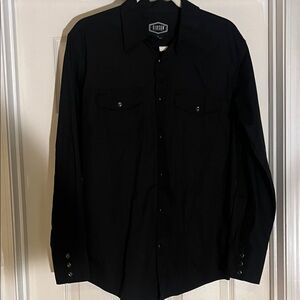 Gibson Classic Black Long Sleeve Shirt